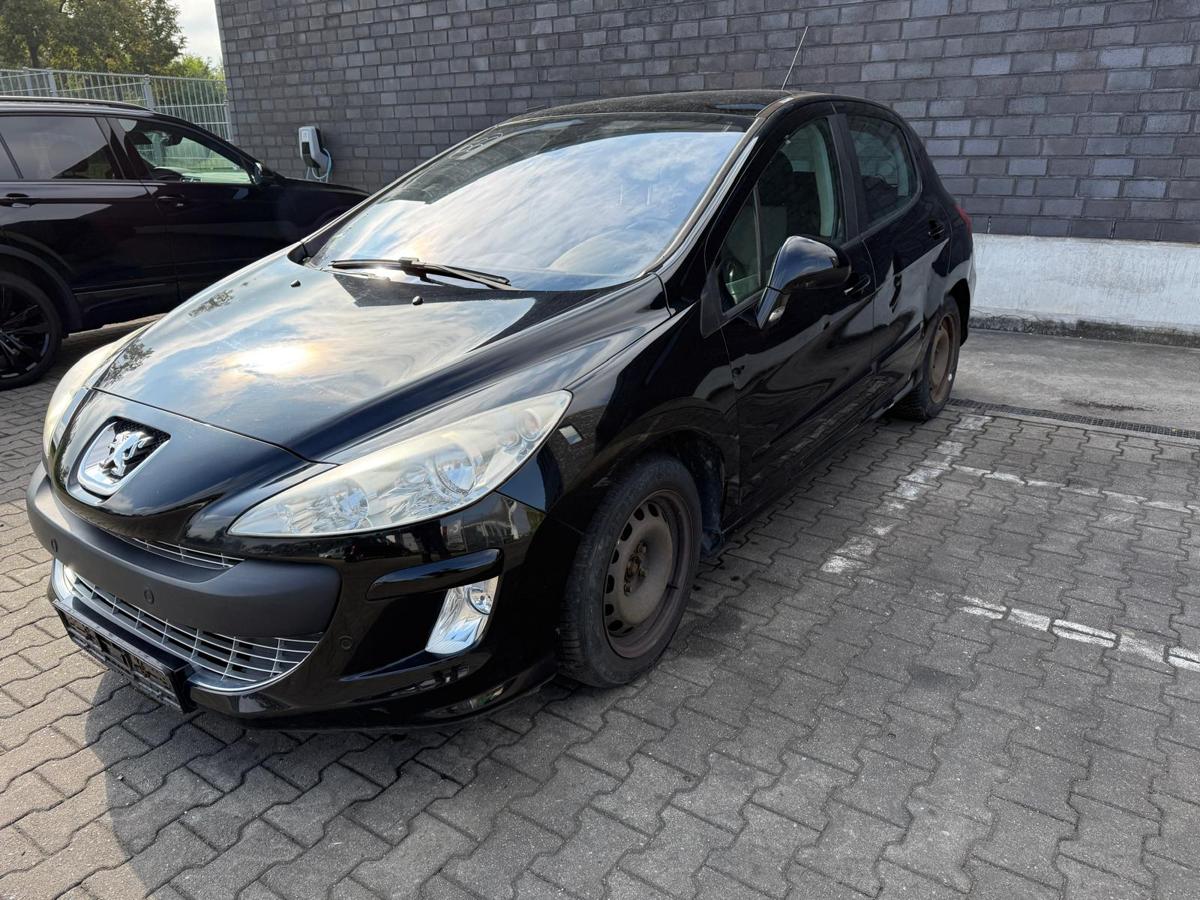 Peugeot 308 I original Stoßstange Stoßfänger hinten KTV Schwarz Perla Nera BJ09